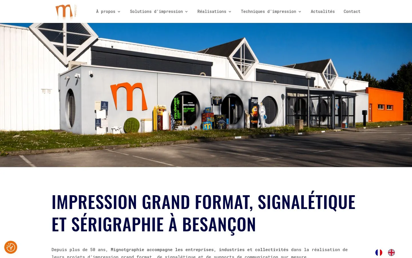 Mignotgraphie website by Martin Rondot